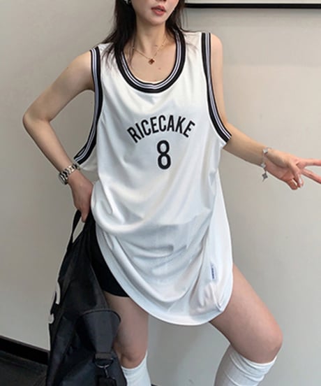 Sport Mesh Logo Tank Top  / 3colors