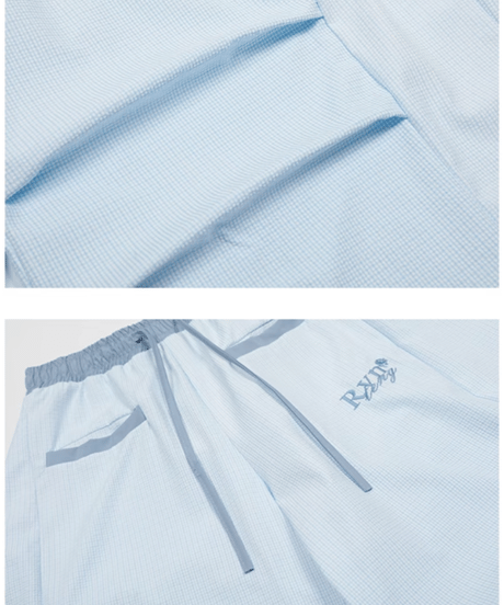 Relaxed Check Wide Easy Pants / 2colors