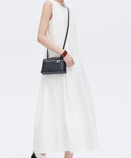 A-Line Sleeveless Tank Flare Dress