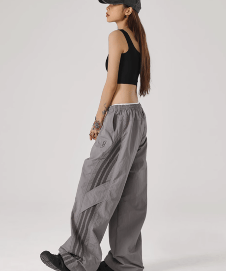 Sideline Wide Silhouette Easy Track Pants / 3colors