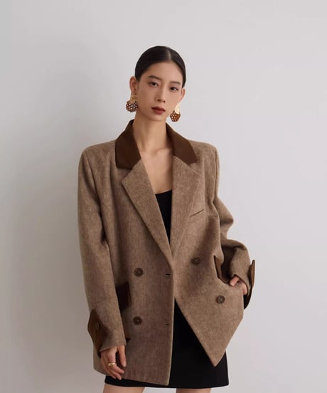 Bicolor Tailored Jacket