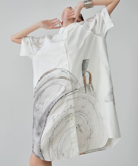 Gallery Canvas Art Shirt Dress
