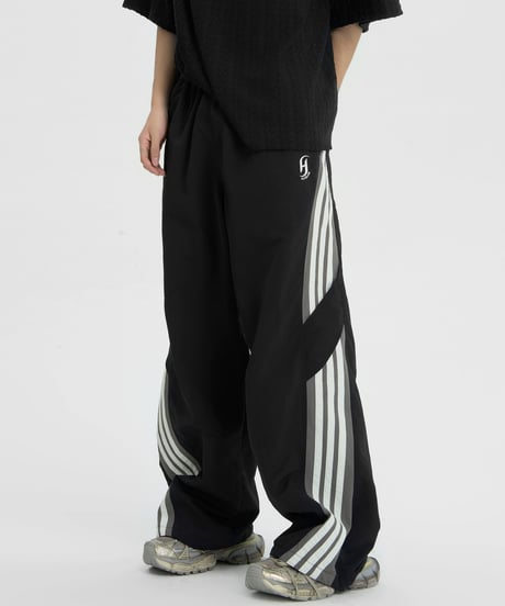 Sideline Wide Silhouette Easy Track Pants / 3colors