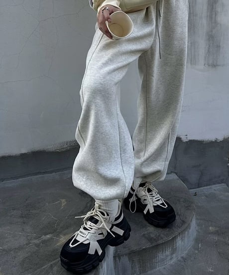 Platform Lace-Up Sneakers / 3colors