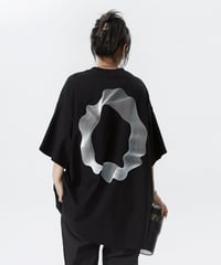 Back Graphic Loose Fit Street T-Shirt  / 2colors