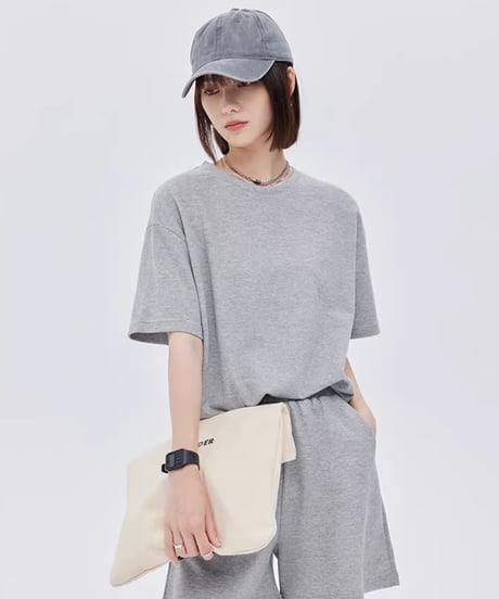 Relaxed Oversized T-Shirt / Shorts Setup