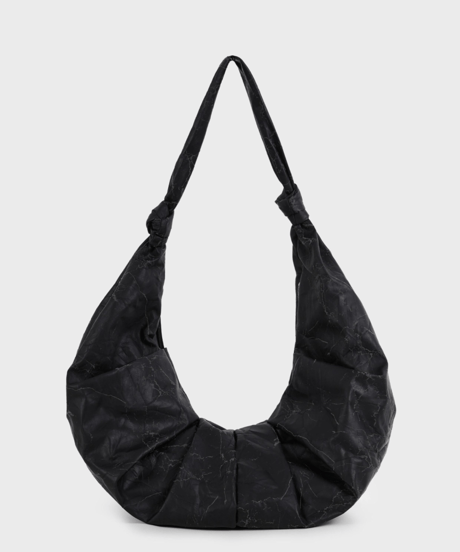 Oversized Crumpled Shoulder Bag