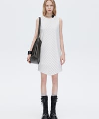 Bias Stitch Sleeveless Dress