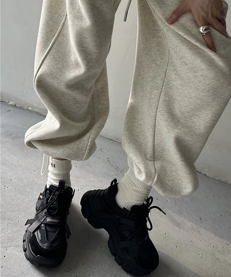 Platform Lace-Up Sneakers / 3colors
