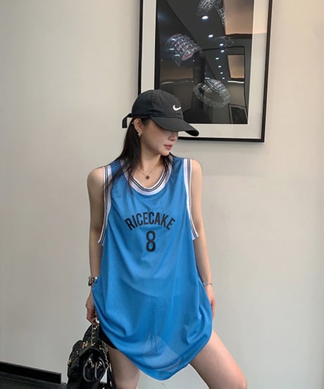 Sport Mesh Logo Tank Top  / 3colors