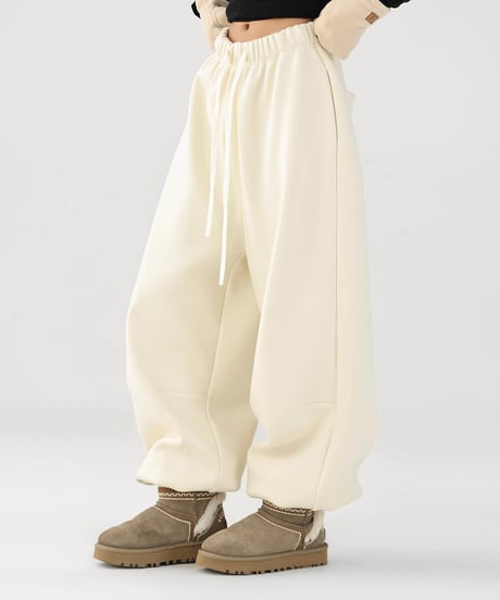 Soft Wide-Leg Sweatpants  / 3colors