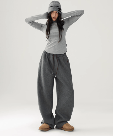 Soft Fit High Neck Top / 4colors