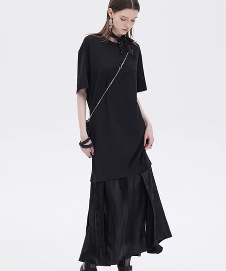 Docking T-Shirt Long Dress