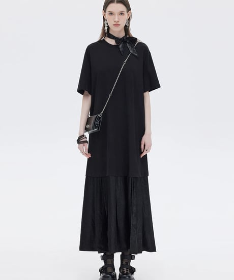 Docking T-Shirt Long Dress