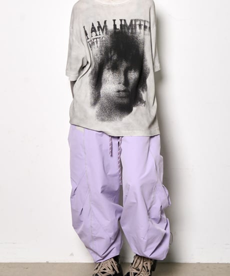 Wide Silhouette Tech Cargo Pants / 2colors