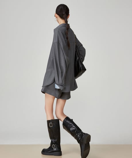 Relaxed Shirt & Shorts Set