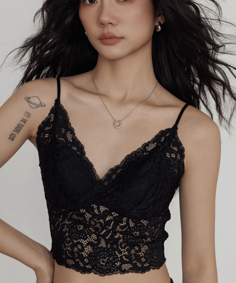 Lace Camisole Bra Top  / 2colors