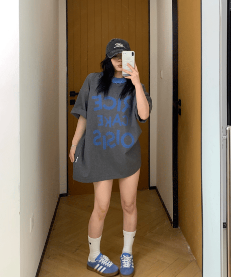 Race Logo Print T-Shirt