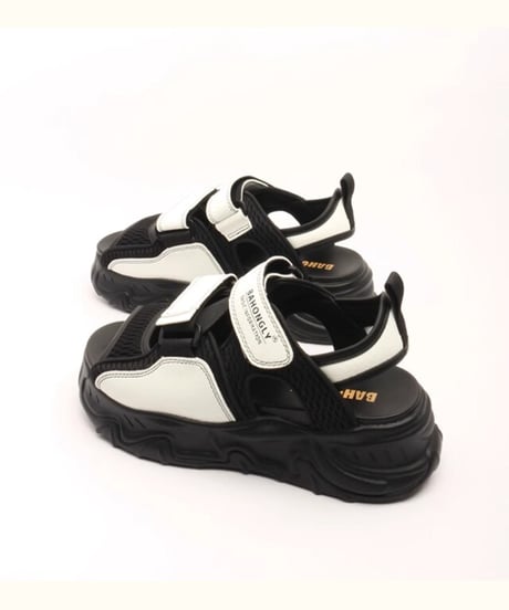 Velcro Platform Sneakers Sandals / 3colors