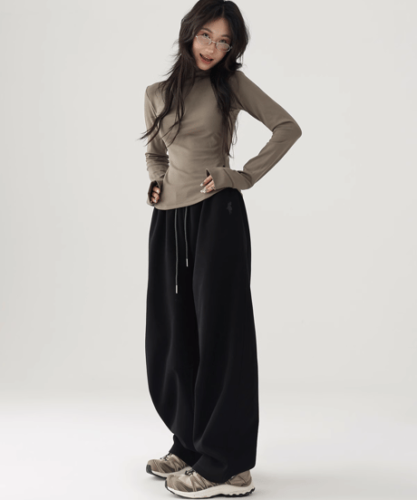 Soft Fit High Neck Top / 4colors