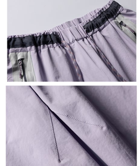 Wide Silhouette Tech Cargo Pants / 2colors
