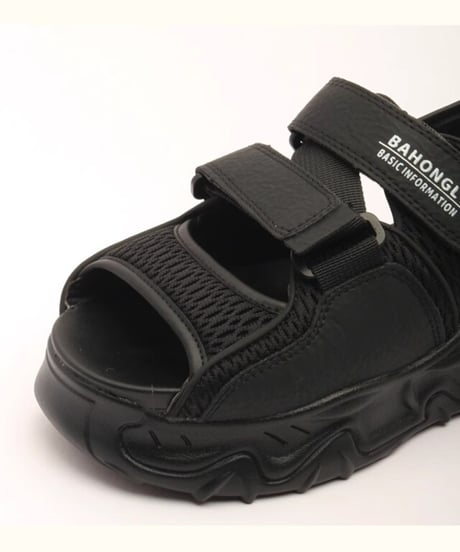 Velcro Platform Sneakers Sandals / 3colors