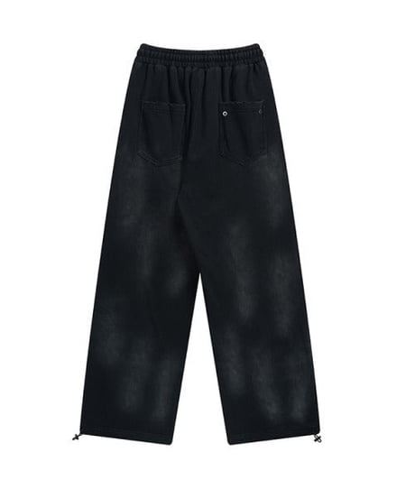 Ultra Wide Baggy Graffiti Logo Sweatpants / 2colors