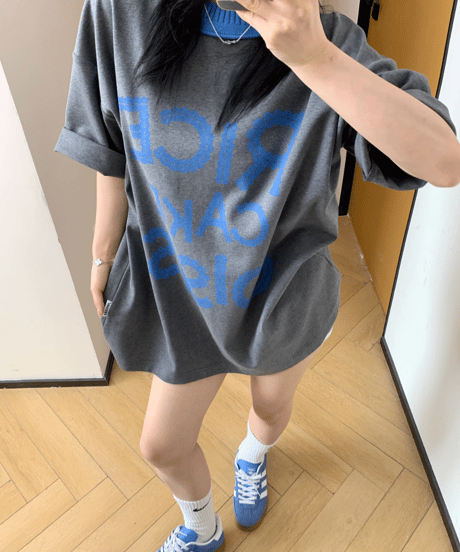 Race Logo Print T-Shirt