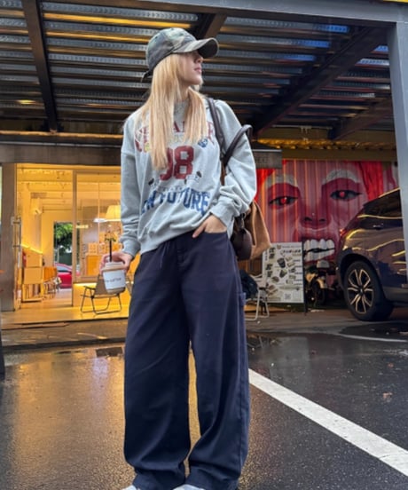 Wide Straight Work Cargo Pants  / 2colors