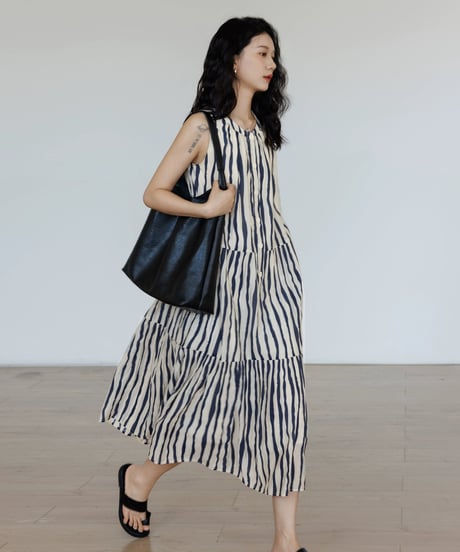 Halter Neck Resort Dress  / 2colors