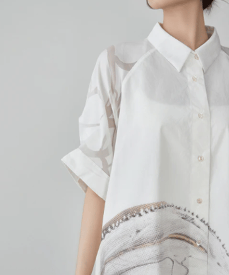 Gallery Canvas Art Shirt Dress