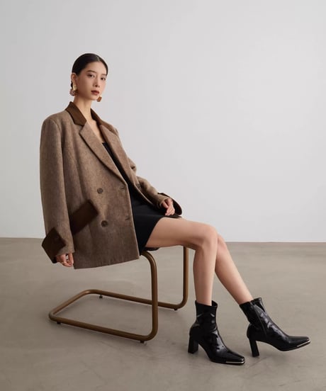 Bicolor Tailored Jacket