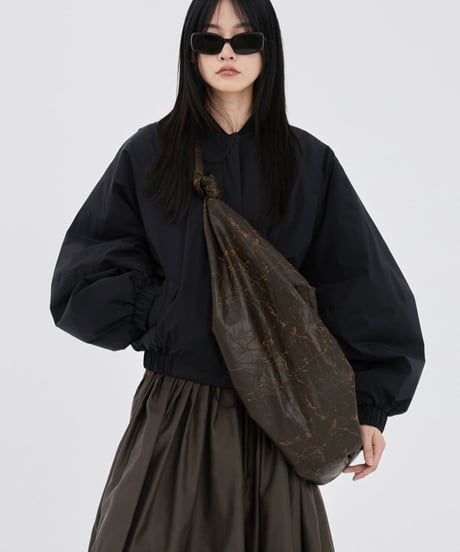 Vintage Oversize Crumpled Shoulder Bag