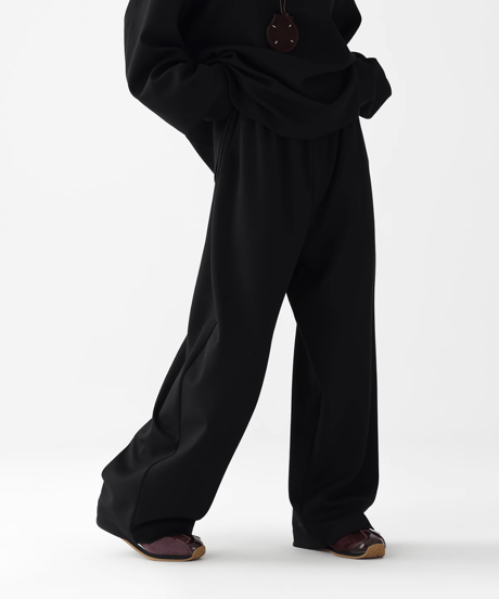 Oversized Relaxed Silhouette Setup / Loose Top & Wide Pants