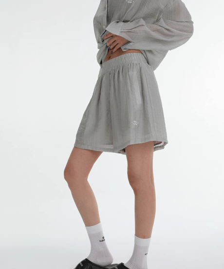 Tencel Sunscreen Long Sleeve Shirt & Pants Setup  / 2colors