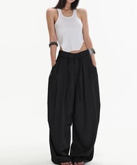 Drape Wide Silhouette Pants