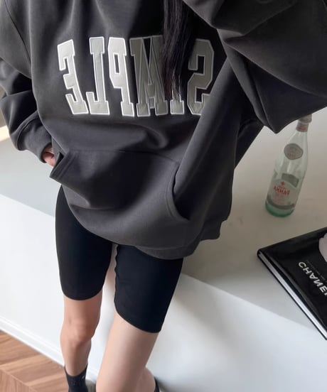 Urban Arch Logo Loose Hoodie / 3colors