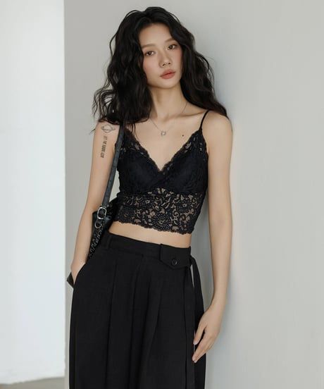 Lace Camisole Bra Top  / 2colors