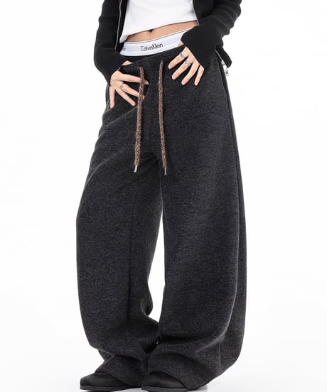 Wide Relaxed Sweatpants  / 2colors