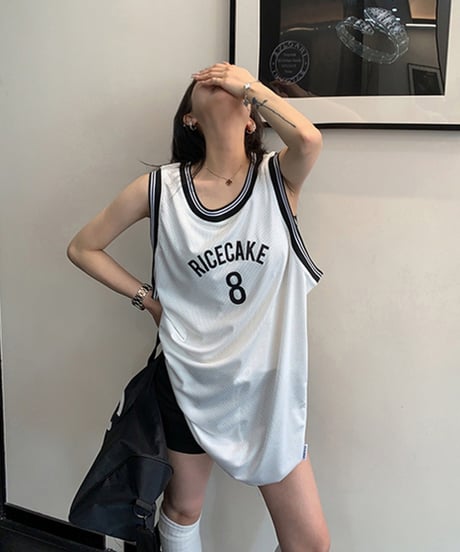 Sport Mesh Logo Tank Top  / 3colors