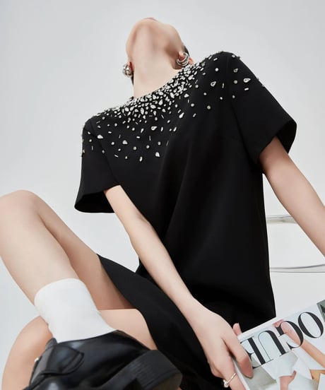 Elegant Bijou Mini Dress