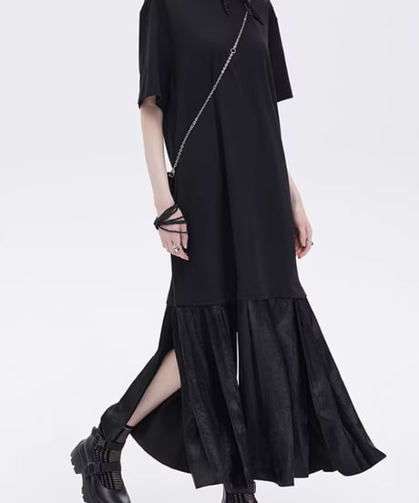 Docking T-Shirt Long Dress