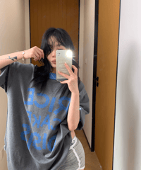 Race Logo Print T-Shirt