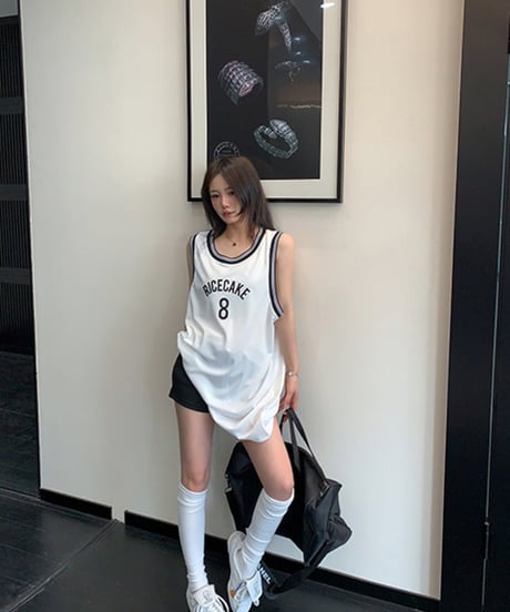 Sport Mesh Logo Tank Top  / 3colors