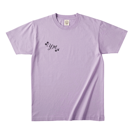 【Unisex】-優美な猫ちゃんTシャツ-オーガニックコットン素材