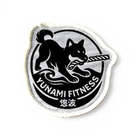 YUNAMI FITNESS オリジナルパッチ　（バッグ等に付けられる)