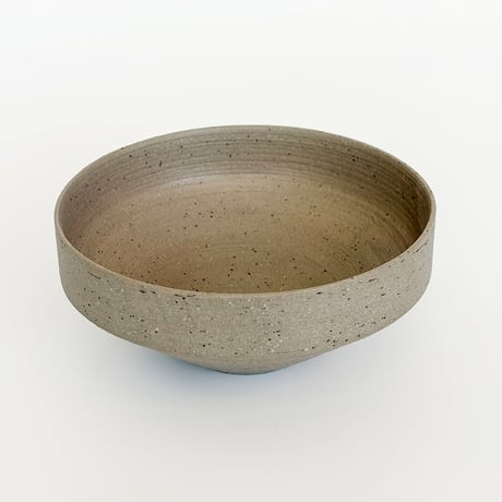 〈void-004〉切立鉢　Φ11.5 x H5cm　御影調　ストーングレー（蓋ありor蓋なし）