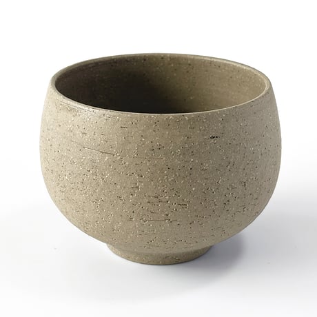 〈void-006〉碗　Φ11 x H9 cm　御影調　ストーングレー（蓋ありor蓋なし）