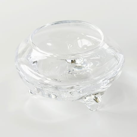 aura tripe-04　鉢（脚付き） Φ12xH7cm