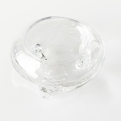 aura tripe-04　鉢（脚付き） Φ12xH7cm